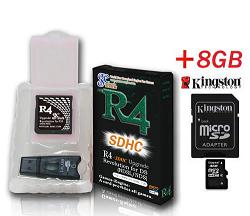 R4 Revolution SDHC ��� NDS/NDSL+8GB Kingston microSD