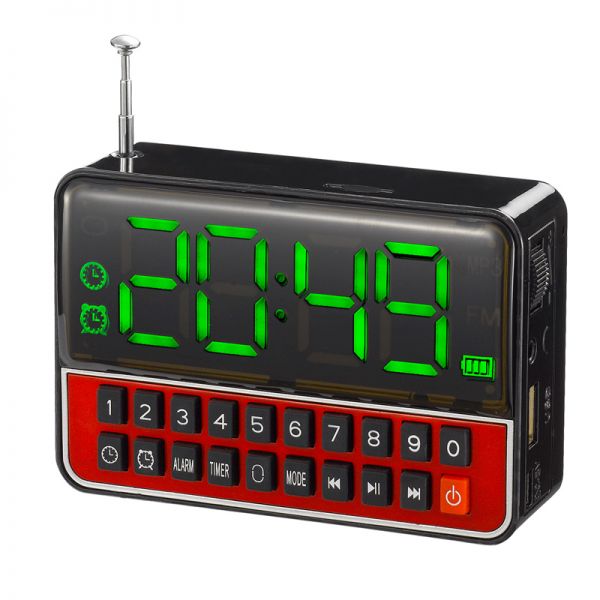 ΡΑΔΙΟ ΞΥΠΝΗΤΗΡΙ ΜΙΝΙ USB/ MICROSD MP3 ALARM TIMER WS1513 (ΟΕΜ) στη