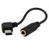 Headphone Adaptor for HTC htc 3.5mm to 11 pin mini usb headphone earphones audio cable lead adapter UH-35F (OEM)