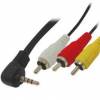 Καλώδιο 3x RCA αρσ. - 3,5mm Stereo αρσ. 1.5m για VIDEOCAMERA CABLE-537 (OEM) Καλώδιο 3x RCA αρσ. - 3,5mm Stereo αρσ. 1.5m για VIDEOCAMERA CABLE-537 (OEM)