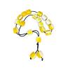 YELLOW - WHITE KOMBOLS