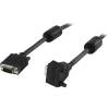 VGA male port to VGA male port 5m me γωνία VGA male port to VGA male port 5m me γωνία