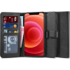 Tech-Protect Wallet 2 Leatherette Black (iPhone 12 / 12 Pro)