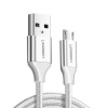 Ugreen Braided USB 2 to micro USB Cable Λευκό 1m (60151) Ugreen Braided USB 2 to micro USB Cable Λευκό 1m (60151)