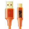 Mcdodo CA-2091 USB 2 Cable USB-C male - USB-A male 100W Orange 1.2m