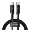 Mcdodo CA-3460 Braided USB 2 Cable USB-C male - USB-C male 100W Μαύρο 1.2m Mcdodo CA-3460 Braided USB 2 Cable USB-C male - USB-C male 100W Μαύρο 1.2m