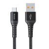 Mcdodo Braided USB 2.0 to micro USB Cable Μαύρο 1m (CA-2281)