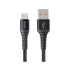 Mcdodo USB 2.0 Cable USB-C male - USB-A male Μαύρο 1m (CA-2271)