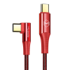 Mcdodo USB 2.0 Cable USB-C male - USB-C male 100W Κόκκινο 1.2m (CA-8321)