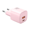 Mcdodo Φορτιστής Χωρίς Καλώδιο με Θύρα USB-A και Θύρα USB-C 33W Ροζ (CH-0156) Mcdodo Φορτιστής Χωρίς Καλώδιο με Θύρα USB-A και Θύρα USB-C 33W Ροζ (CH-0156)