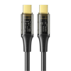 Mcdodo USB 2 Cable USB-C male - USB-C 100W Μαύρο 1.2m (CA-2110) Mcdodo USB 2 Cable USB-C male - USB-C 100W Μαύρο 1.2m (CA-2110)