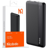 Mcdodo Power Bank 10000mAh 10W with 2 USB-A Ports and USB-C Port Black