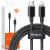Mcdodo Braided USB-C to Lightning Cable 36W Μαύρο 1m (CA-3660) Mcdodo Braided USB-C to Lightning Cable 36W Μαύρο 1m (CA-3660)