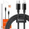 Mcdodo Braided USB-C to Lightning Cable 36W Μαύρο 1m (CA-3660)