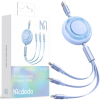 Mcdodo Retractable USB to Lightning / Type-C / micro USB Cable Blue (CA-3732)