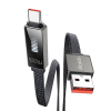 Mcdodo LED USB 2.0 Cable USB-C male - USB-A 100W Μαύρο 1.2m (CA-4980)