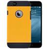 Apple iPhone 6 4.7" - Hard Case Plastic Back Cover Yellow - Black (Spigen)