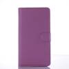 Sony Xperia SP M35h - Leather Magnetic Case With Hard Back Cover Purple (OEM)