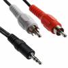 Καλώδιο 2x RCA αρσ. - 3,5mm ST αρσ. 0.2m Καλώδιο 2x RCA αρσ. - 3,5mm ST αρσ. 0.2m