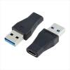 Μετατροπέας USB 3.0 A αρσενικό σε USB 3.1 Type C θηλυκό Μαύρο (Oem) (Bulk) Μετατροπέας USB 3.0 A αρσενικό σε USB 3.1 Type C θηλυκό Μαύρο (Oem) (Bulk)