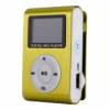 1.0" LCD Screen Clip MP3 Player with Micro SD Card Slot Πράσινο (OEM)
