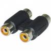 2x RCA female to 2x RCA female AC-027 (OEM)