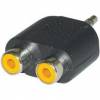 3,5mm stereo plug - 2XRCA socket AC-010 (OEM) 3,5mm stereo plug - 2XRCA socket AC-010 (OEM)