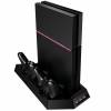 Kootek Κάθετη Βάση για PS4 - Ανεμιστήρα Ψύξης Ελεγκτής Σταθμός φόρτισης με το παιχνίδι και αποθήκη Dualshock φορτιστής