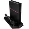 Kootek Κάθετη Βάση για PS4 - Ανεμιστήρα Ψύξης Ελεγκτής Σταθμός φόρτισης με το παιχνίδι και αποθήκη Dualshock φορτιστής Kootek Κάθετη Βάση για PS4 - Ανεμιστήρα Ψύξης Ελεγκτής Σταθμός φόρτισης με το παιχνίδι και αποθήκη Dualshock φορτιστής