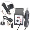 2in1 Soldering Iron Desoldering Station Hot Air Rework Gun 640W LED Digital Display Lead Free with 3 Nozzles 858D