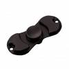 Aluminum Metal Fidgets Two-Spinner  Fidget Toy 5+ minutes EDC Hand Spinner for Autism and ADHD Black