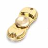 Aluminum Metal Fidgets Two-Spinner  Fidget Toy 5+ minutes EDC Hand Spinner for Autism and ADHD Gold