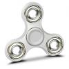 BLCR Three-Spinner Fidget Toy Plastic 3 minute EDC Hand Spinner for Autism and ADHD Phosphorus White