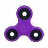 BLCR Three-Spinner Fidget Toy Plastic 3 minute  EDC Hand Spinner for Autism and ADHD Phosphorus ELEMENT-1040 Purple