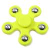 BLCR 5 Steel Ball Fidget Toy Plastic 1 minute EDC Hand Spinner for Autism and ADHD Yellow