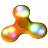 BLCR Tri-Spinner Fidget Toy EDC Plastic 3 minute  Hand Spinner for Autism and ADHD Led Orange