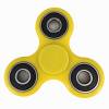 BLCR Three-Spinner Fidget Toy Aluminium Alloy 3 minute EDC Hand Spinner for Autism and ADHD Yellow/Black