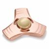 BLCR Three-Spinner Fidget Toy Metal 3 minute EDC Hand Spinner for Autism and ADHD Rose Gold