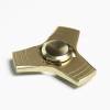 BLCR Three-Spinner Fidget Toy Metal 3 minute EDC Hand Spinner for Autism and ADHD Gold