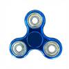 BLCR Three-Spinner Fidget Toy Aluminium Alloy 3 Minute EDC Hand Spinner for Autism and ADHD Blue