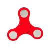 BLCR Tri-Spinner Fidget Toy EDC Plastic 1 minute "Small" Hand Spinner "Ninja Claw" for Autism and ADHD Red