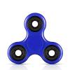 BLCR Tri-Spinner Fidget Toy Plastic 3 minutes EDC Hand Spinner for Autism and ADHD Blue/Black