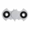 BLCR Three-Spinner Fidget Toy "BATMAN" Plastic 1 Minute EDC Hand Spinner for Autism and ADHD White