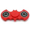 BLCR Three-Spinner Fidget Toy "BATMAN" Plastic 1 Minute EDC Hand Spinner for Autism and ADHD Red