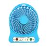 Rechargeable Mini Fan USB F958B baby blue (OEM)