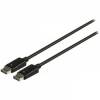 Cable DisplayPort - DisplayPort VLCP 37010B, 20m, Black