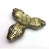 BLCR Three-Spinner Fidget Toy "Eagle Wings " Metal Alloy 3 minute EDC Hand Spinner for Autism and ADHD Ceramic Bearings Bronze