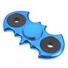 BLCR Three-Spinner Fidget Toy "BATMAN" Plastic 2 Minute EDC Hand Spinner for Autism and ADHD Blue