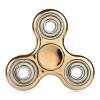 BLCR Three-Spinner Fidget Toy Aluminium Alloy 3 minute EDC Hand Spinner for Autism and ADHD Gold/Silver