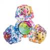 BLCR TRI-SPINNER FIDGET TOY Colorful Triangular  ABS PLASTIC 2 MINUTES EDC HAND SPINNER FOR AUTISM AND ADHD Bearing: R1810